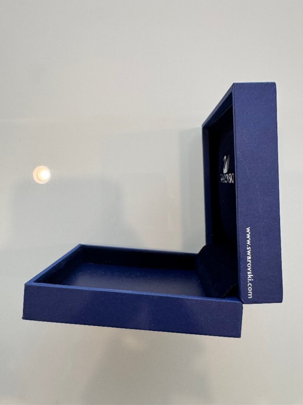 Swarovski Pavé-Style Star Drop Earrings in Silver Tone with Disney Etching - Picture 6 of 6